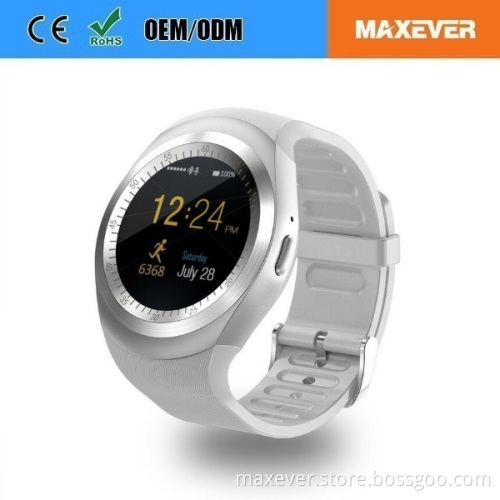 New Coming MTK6261 Pedometer Bluetooth Y1 Smart Watch Mobile Phone